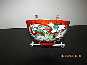 Vintage Oriental Dragon Design Rice Bowl