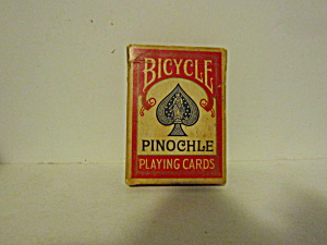 Vintage Bicycle Plastic Coated Pinochle Playing Cards
