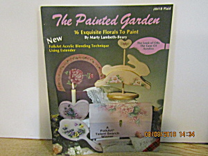 Plaid Painting Book The Painted Garden #8418
