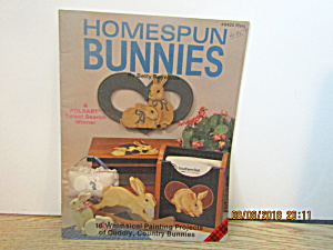 Plaid Painting Book Homespun Bunnies #8425