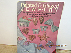 Plaid Craft Book Painted & Glitzed Jewelry #8438