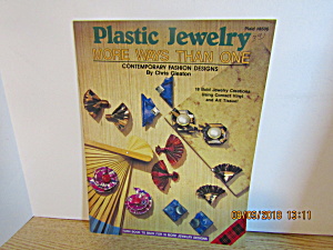 Plaid Book Plastic Jewelry More Ways Than One #8506