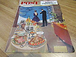 Vintage Magazine Saturday Evening Post Feb 20, 1960