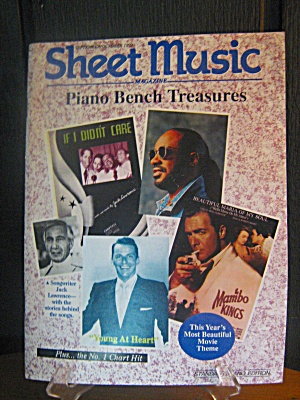Sheet Music Magazine Piano Bench Treasrues