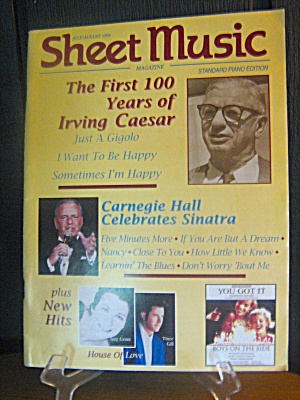 Sheet Music Magazine The First 100 Years Irving Caesar