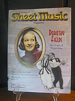 Sheet Music Magazine Dorothy Fields