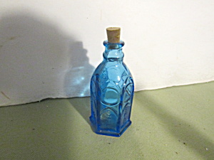 Vintage Blue Wheaten Church Brand Ink Bottle