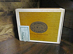 Vintage Bering C.w.y Ca. Cigar Box
