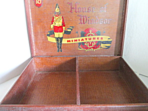 Vintage House Of Windsor Wood Cigar Box
