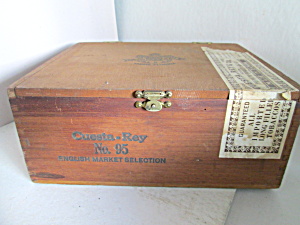 Vintage Cuesta Ray No 95 Cigar Box