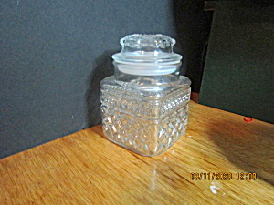 Anchor Hocking Wexford Clear Tea Canister