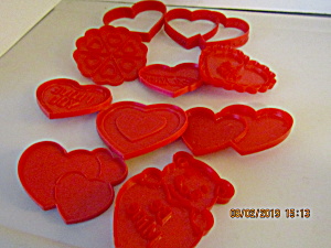 Vintage Wilton Valentine Cookie Cutters