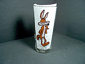 Vintage Pepsi Looney Toons Glass Wile E. Coyote