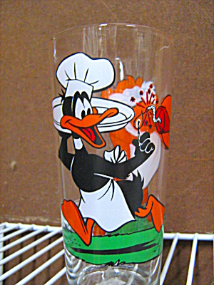 Vintage Pepsi Collectible Taz/daffy Drinking Glass