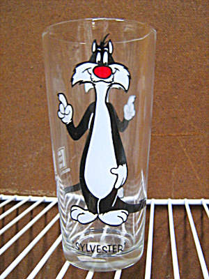 Vintage Pepsi Looney Toons Glass Sylvester