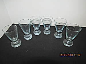 Vintage Clear Cordial/shot Glass Set