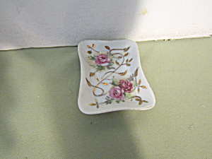 Vintage Japan Porcelain Trinket Ring Holder Dish