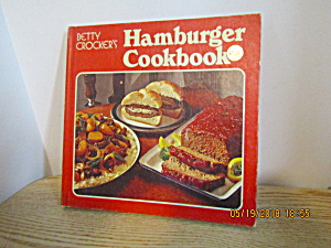 Vintage Betty Crocker's Hamburger Cookbook