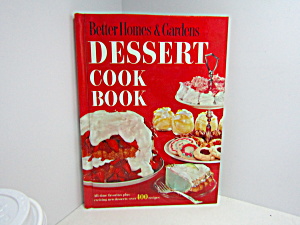 Vintage Better Homes & Gardens Dessert Cook Book