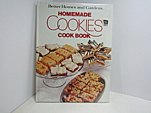 Better Homes & Gardens Homemade Cookies Cook Book