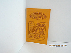 Vintage Booklet Energy Saving Meals