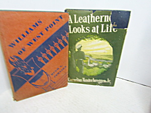 Vintage Book Set Williams Of West Point & A Leatherneck