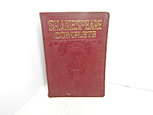 Vintage Book Shakespeare Complete By Sir Henry Irving