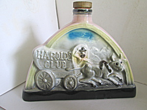 Vintage James Beam Decante Harolds Club