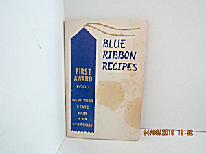 Vintage Booklet Blue Ribbon Recipes