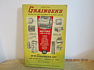 Vintage Grainger's Wholesale Motorbook #343 Winter 1975