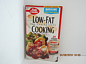 Vintage Booklet Betty Crocker Low-fat Cooking