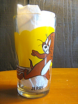 Vintage Pepsi M-g-m Collector Glass Jerry