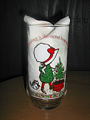 Holly Hobbie Cristmas Glass Christmas Is The Nicest
