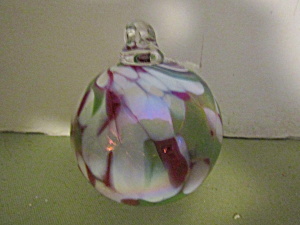 Vintage Glass Spun Christmas Tree Ornament