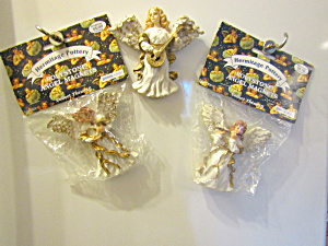 Collectible Inspirational Polystone Angel Magnet Set