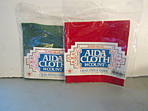Vintage Cross Stitch Fabric Super Value Aida Cloth