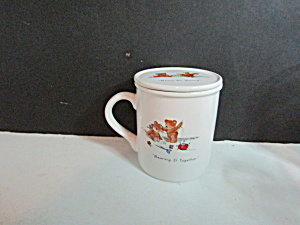 Vintage Beary Best Friends Covered Coffee Mug