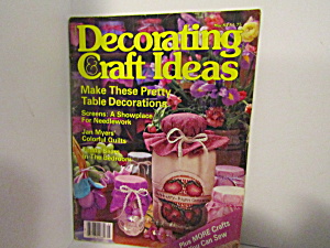 Vintage Magazine Decorating & Craft Ideas March 1984