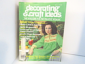 Vintage Magazine Decorating & Craft Ideas May1977
