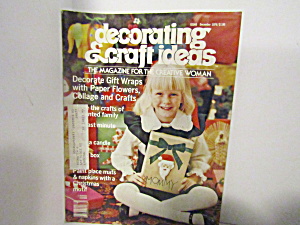 Vintage Magazine Decorating & Craft Ideas December 1976
