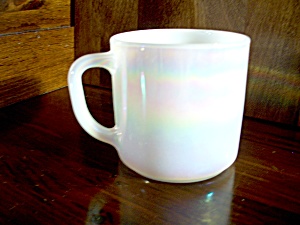 Vintage Federal Glass Moonglow Coffee Cup