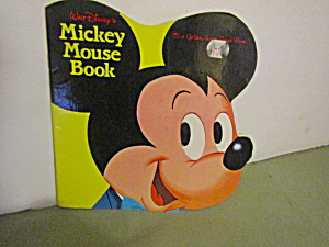 Disney Golden Shape Book Mickey Mouse Book