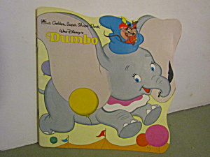 Walt Disney's Golden Super Shape Book Dumbo