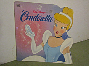 Vintage Shape Book Walt Disney's Cinderella