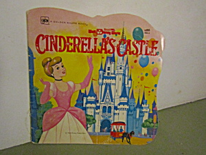 Vintage Shape Book Walt Disney's Cinderella's Castle