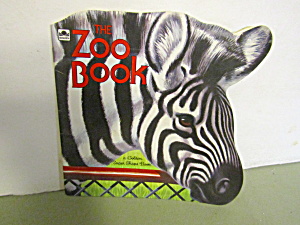Golden Books Super Shape Book The Zoo Book 1992