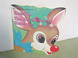 Golden Super Shape Book Rudolph The Red Nosed Reindeer