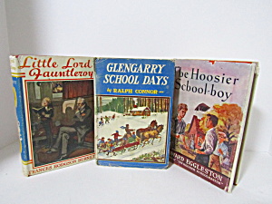 Three Vintage Young Readers Boy Adventure Stories