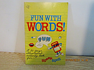Activity Book Fun With Words Speak & Spell