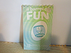 Activity Books A Barrel Of Fun & Travel Games